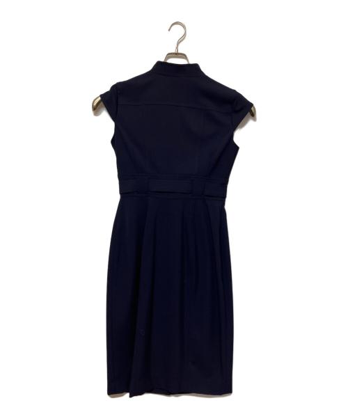 Calvin Klein（カルバンクライン）Calvin Klein (カルバンクライン) シャツワンピース ネイビー サイズ:4の古着・服飾アイテム