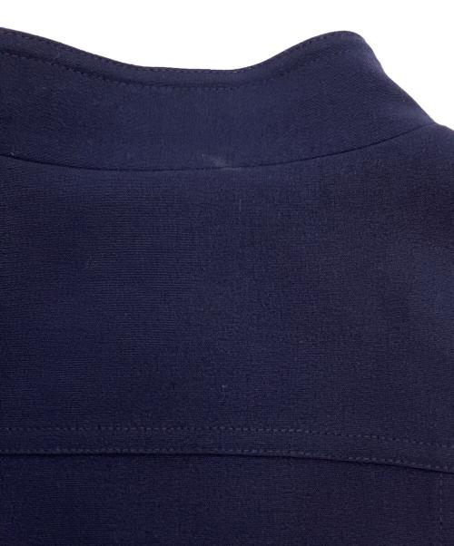 Calvin Klein（カルバンクライン）Calvin Klein (カルバンクライン) シャツワンピース ネイビー サイズ:4の古着・服飾アイテム