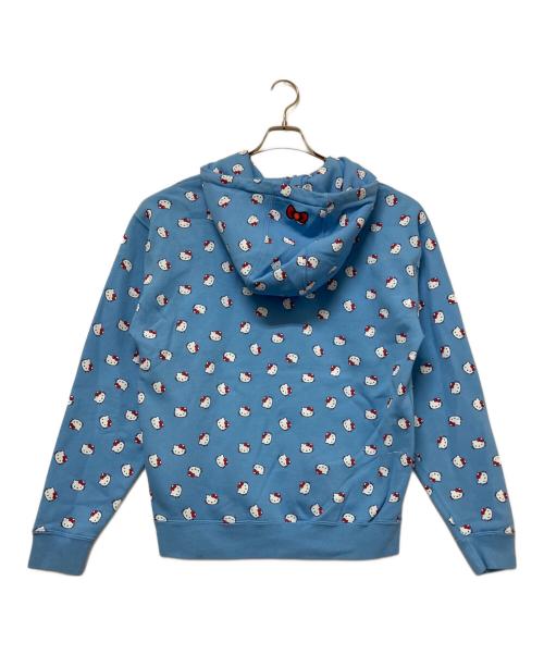 NIKE（ナイキ）NIKE (ナイキ) HELLO KITTY (ハローキティ) プルオーバーパーカー ブルー サイズ:SIZE Sの古着・服飾アイテム