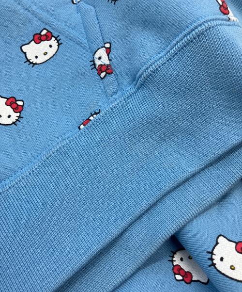 NIKE（ナイキ）NIKE (ナイキ) HELLO KITTY (ハローキティ) プルオーバーパーカー ブルー サイズ:SIZE Sの古着・服飾アイテム