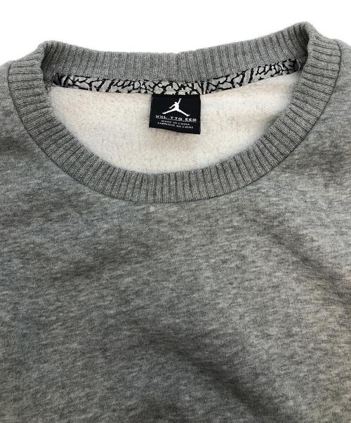 JORDAN（ジョーダン）JORDAN (ジョーダン) クルーネックスウェット グレー サイズ:2XLの古着・服飾アイテム