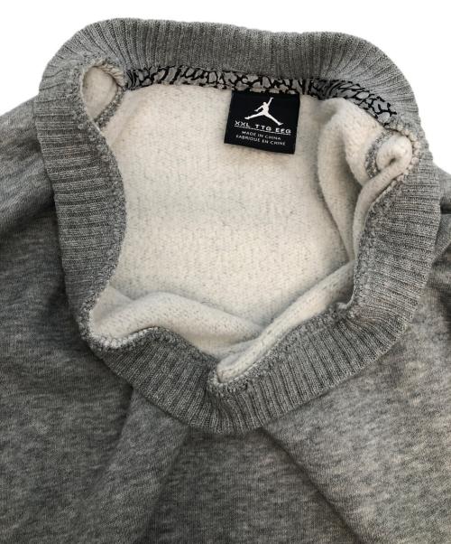 JORDAN（ジョーダン）JORDAN (ジョーダン) クルーネックスウェット グレー サイズ:2XLの古着・服飾アイテム