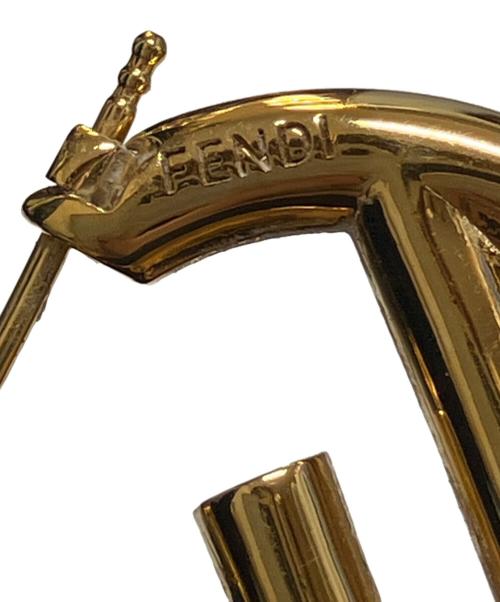 FENDI（フェンディ）FENDI (フェンディ) ピアス ゴールドカラーの古着・服飾アイテム