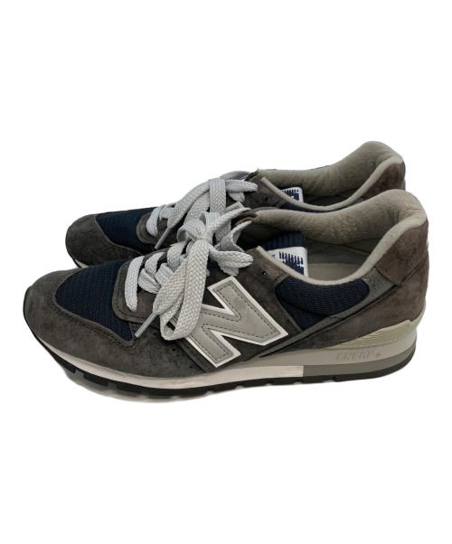 NEW BALANCE（ニューバランス）NEW BALANCE (ニューバランス) ローカットスニーカー グレー サイズ:25.5の古着・服飾アイテム