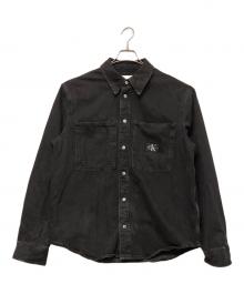 Calvin Klein Jeans（カルバンクラインジーンズ）の古着「デニムジャケット」｜ブラック