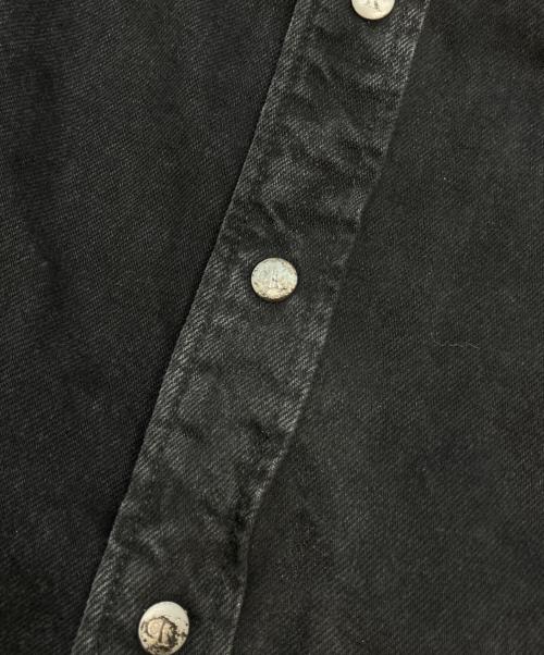 Calvin Klein Jeans（カルバンクラインジーンズ）Calvin Klein Jeans (カルバンクラインジーンズ) デニムジャケット ブラック サイズ:SIZE Mの古着・服飾アイテム