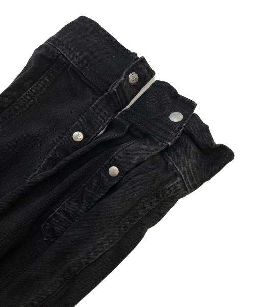 Calvin Klein Jeans（カルバンクラインジーンズ）Calvin Klein Jeans (カルバンクラインジーンズ) デニムジャケット ブラック サイズ:SIZE Mの古着・服飾アイテム