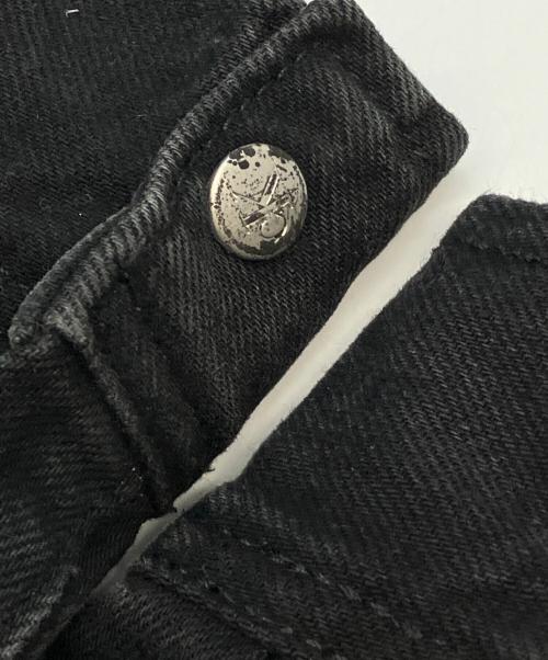 Calvin Klein Jeans（カルバンクラインジーンズ）Calvin Klein Jeans (カルバンクラインジーンズ) デニムジャケット ブラック サイズ:SIZE Mの古着・服飾アイテム