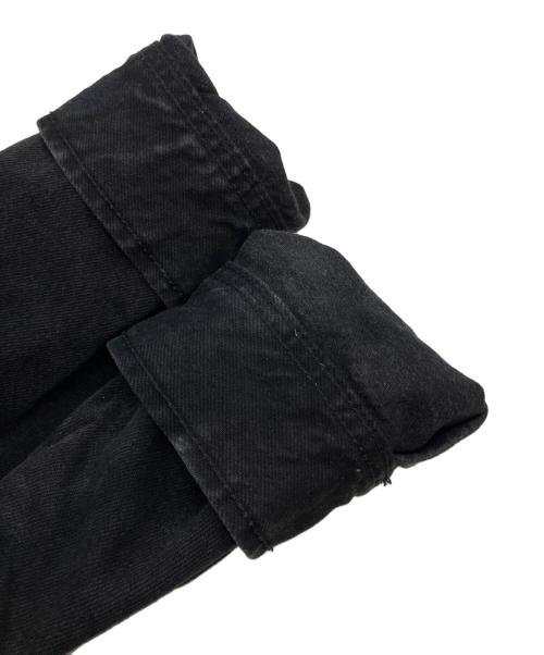 Calvin Klein Jeans（カルバンクラインジーンズ）Calvin Klein Jeans (カルバンクラインジーンズ) デニムジャケット ブラック サイズ:SIZE Mの古着・服飾アイテム