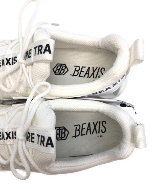 BEAXIS（ビーアクシス）BEAXIS (ビーアクシス) ローカットスニーカー ホワイト サイズ:SIZE Mの古着・服飾アイテム