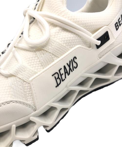 BEAXIS（ビーアクシス）BEAXIS (ビーアクシス) ローカットスニーカー ホワイト サイズ:SIZE Mの古着・服飾アイテム