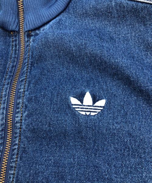 adidas（アディダス）adidas (アディダス) トラックデニムジャケット ネイビー サイズ:SIZE Sの古着・服飾アイテム