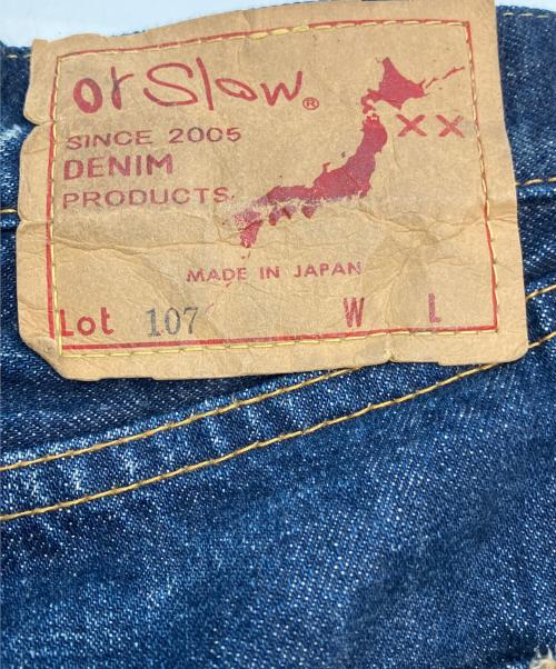orSlow（オアスロウ）orSlow (オアスロウ) デニムパンツ ブルー サイズ:SIZE Mの古着・服飾アイテム