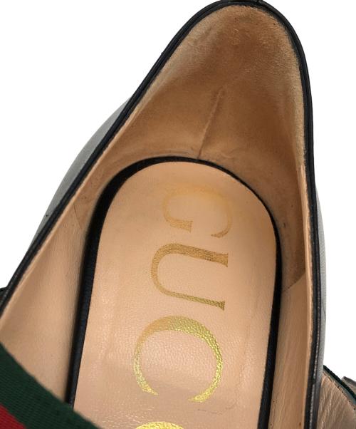 GUCCI（グッチ）GUCCI (グッチ) ヒールパンプス ブラック サイズ:SIZE 36 1/2の古着・服飾アイテム