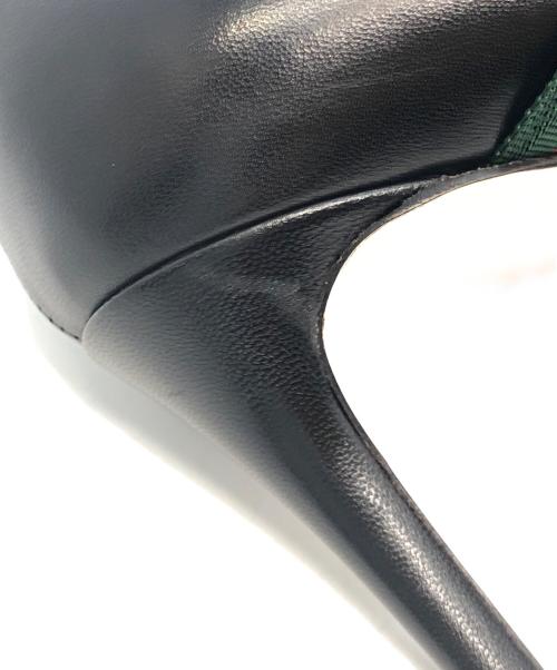 GUCCI（グッチ）GUCCI (グッチ) ヒールパンプス ブラック サイズ:SIZE 36 1/2の古着・服飾アイテム