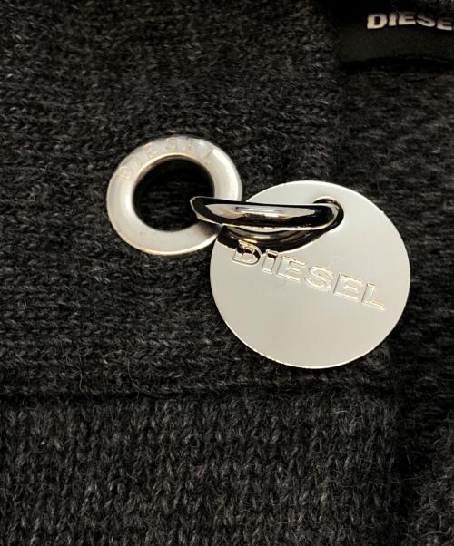 DIESEL（ディーゼル）DIESEL (ディーゼル) ニットコート グレー サイズ:不明の古着・服飾アイテム