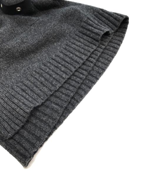 DIESEL（ディーゼル）DIESEL (ディーゼル) ニットコート グレー サイズ:不明の古着・服飾アイテム