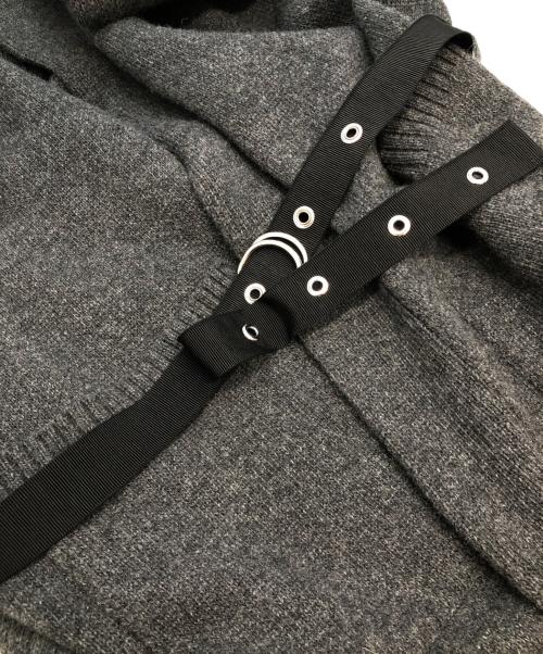 DIESEL（ディーゼル）DIESEL (ディーゼル) ニットコート グレー サイズ:不明の古着・服飾アイテム