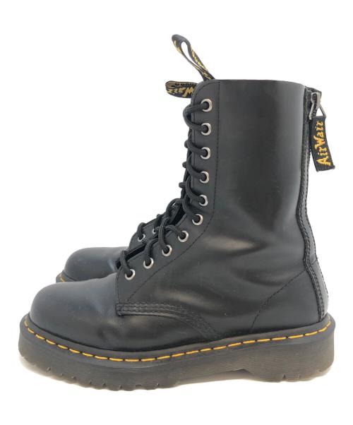 Dr.Martens（ドクターマーチン）Dr.Martens (ドクターマーチン) 1490　10ホールブーツ ブラック サイズ:SIZE 24cmの古着・服飾アイテム
