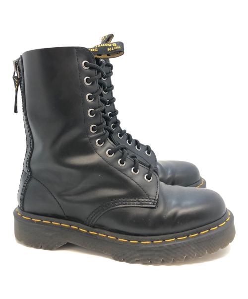Dr.Martens（ドクターマーチン）Dr.Martens (ドクターマーチン) 1490　10ホールブーツ ブラック サイズ:SIZE 24cmの古着・服飾アイテム