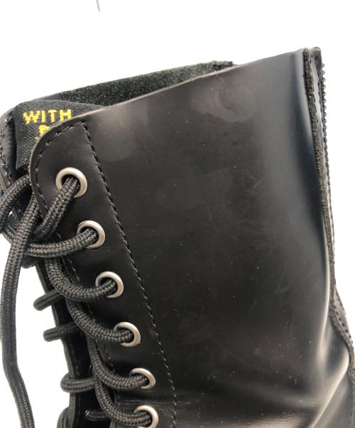 Dr.Martens（ドクターマーチン）Dr.Martens (ドクターマーチン) 1490　10ホールブーツ ブラック サイズ:SIZE 24cmの古着・服飾アイテム