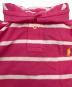 中古・古着 POLO RALPH LAUREN (ポロ・ラルフローレン) ポロシャツ ピンク×ホワイト サイズ:SIZE S：7000円