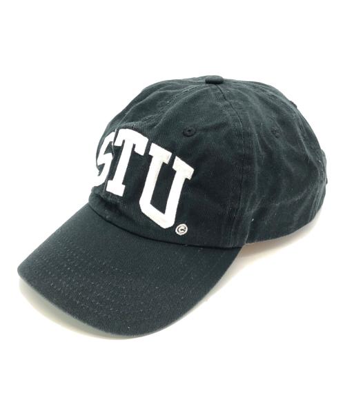 stussy（ステューシー）stussy (ステューシー) STU Arch Strapback ブラックの古着・服飾アイテム