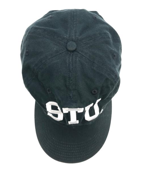stussy（ステューシー）stussy (ステューシー) STU Arch Strapback ブラックの古着・服飾アイテム