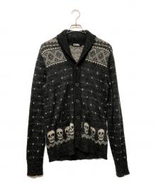 Hysteric Glamour（ヒステリックグラマー）の古着「ニットカーディガン」｜グレー