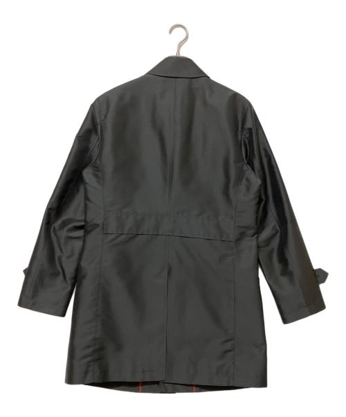 BLACK LABEL CRESTBRIDGE（ブラックレーベル クレストブリッジ）BLACK LABEL CRESTBRIDGE (ブラックレーベル クレストブリッジ) ステンカラーコート ブラック サイズ:Mの古着・服飾アイテム
