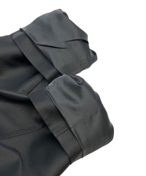 BLACK LABEL CRESTBRIDGE（ブラックレーベル クレストブリッジ）BLACK LABEL CRESTBRIDGE (ブラックレーベル クレストブリッジ) ステンカラーコート ブラック サイズ:Mの古着・服飾アイテム