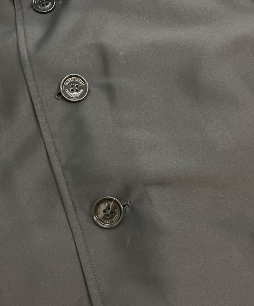 BLACK LABEL CRESTBRIDGE（ブラックレーベル クレストブリッジ）BLACK LABEL CRESTBRIDGE (ブラックレーベル クレストブリッジ) ステンカラーコート ブラック サイズ:Mの古着・服飾アイテム