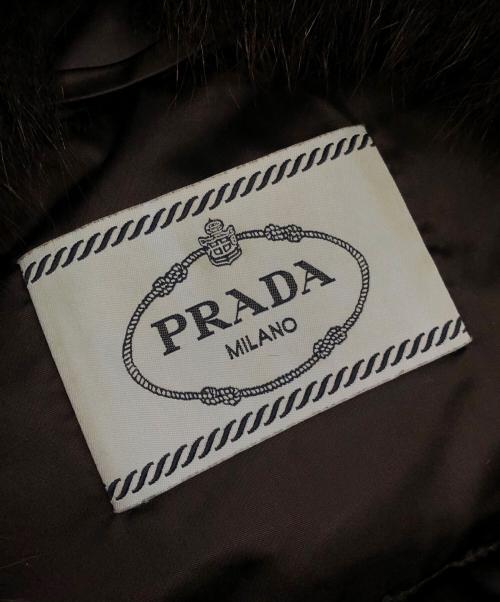 PRADA（プラダ）PRADA (プラダ) ダウンジャケット ブラック サイズ:SIZE 44の古着・服飾アイテム