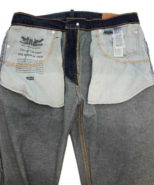 LEVI'S（リーバイス）LEVI'S (リーバイス) ストレートデニムパンツ ネイビー サイズ:W34･L32の古着・服飾アイテム