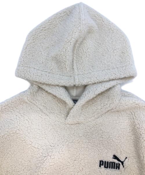 PUMA（プーマ）PUMA (プーマ) ボアジャケット アイボリー サイズ:SIZE XLの古着・服飾アイテム