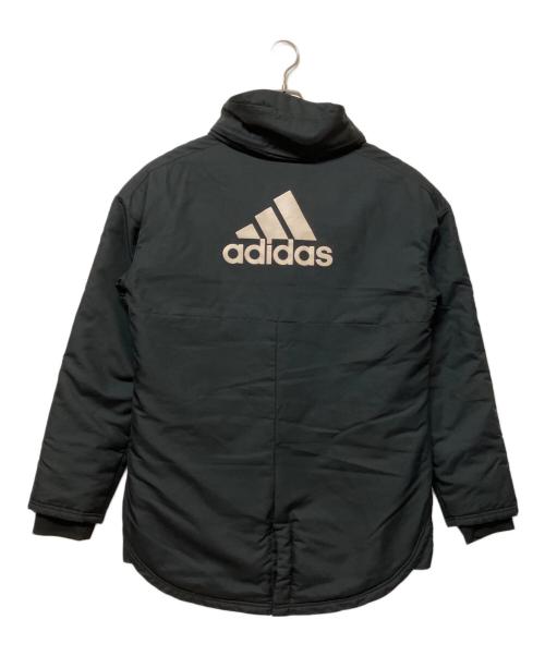 adidas（アディダス）adidas (アディダス) 中綿コート ブラック サイズ:Lの古着・服飾アイテム