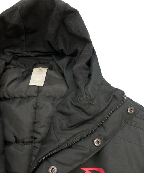 adidas（アディダス）adidas (アディダス) 中綿コート ブラック サイズ:Lの古着・服飾アイテム