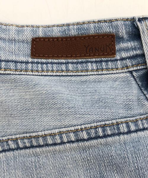 YANUK（ヤヌーク）YANUK (ヤヌーク) デニムパンツ スカイブルー サイズ:SIZE 23の古着・服飾アイテム