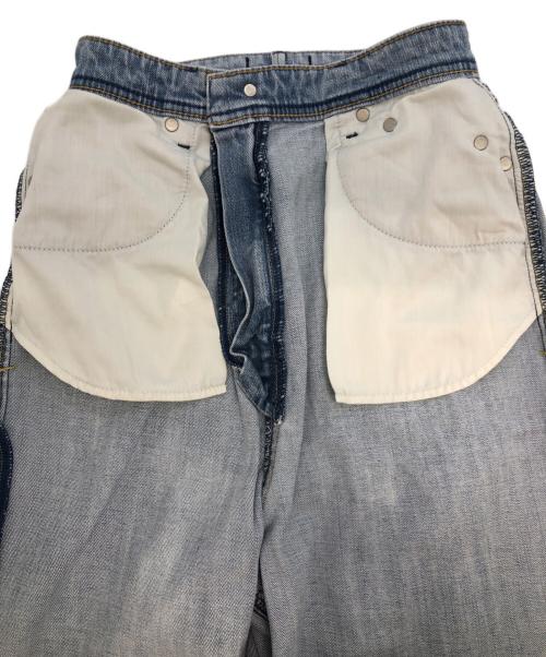 YANUK（ヤヌーク）YANUK (ヤヌーク) デニムパンツ スカイブルー サイズ:SIZE 23の古着・服飾アイテム