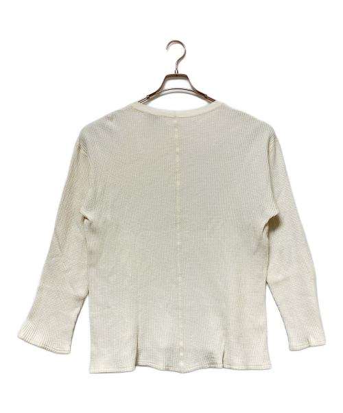 UNUSED（アンユーズド）UNUSED (アンユーズド) 長袖カットソー ホワイト サイズ:3の古着・服飾アイテム