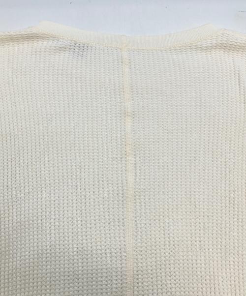 UNUSED（アンユーズド）UNUSED (アンユーズド) 長袖カットソー ホワイト サイズ:3の古着・服飾アイテム