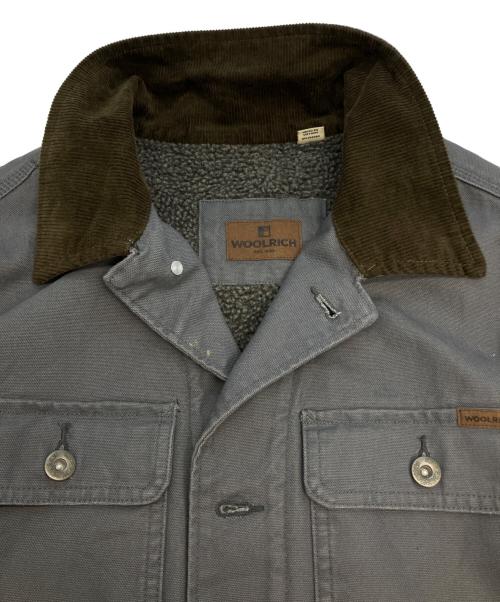 WOOLRICH（ウールリッチ）WOOLRICH (ウールリッチ) ワークジャケット グレー サイズ:SIZE Mの古着・服飾アイテム