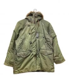 AVIREX（アヴィレックス）の古着「ミリタリーフライトジャケット」｜グリーン