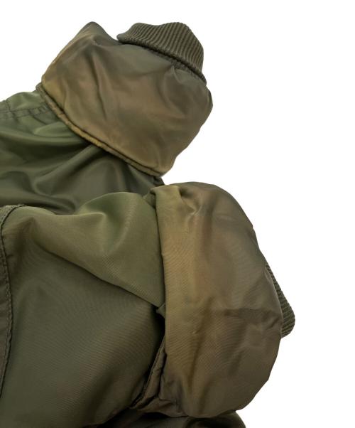 AVIREX（アヴィレックス）AVIREX (アヴィレックス) ミリタリーフライトジャケット グリーン サイズ:SIZE Mの古着・服飾アイテム