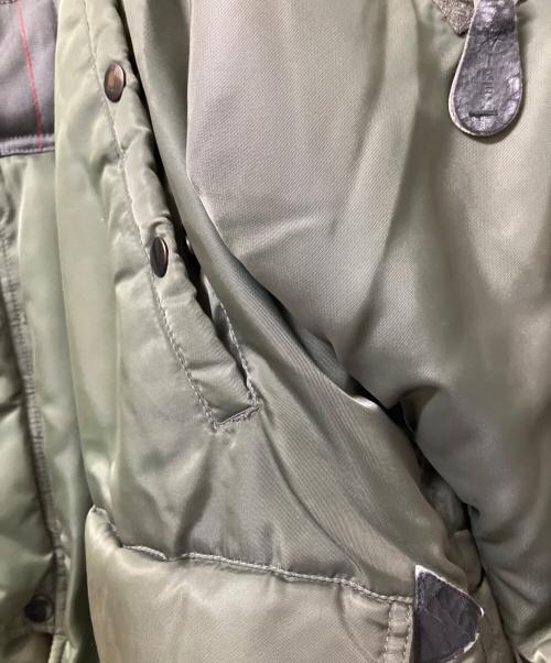 AVIREX（アヴィレックス）AVIREX (アヴィレックス) ミリタリーフライトジャケット グリーン サイズ:SIZE Mの古着・服飾アイテム