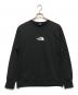 THE NORTH FACE（ザ ノース フェイス）の古着「スウェット」｜ブラック