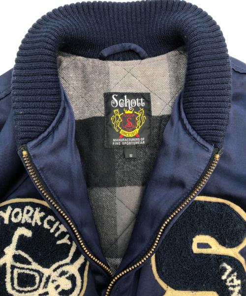 Schott（ショット）Schott (ショット) ブルゾン ネイビー サイズ:SIZE Sの古着・服飾アイテム