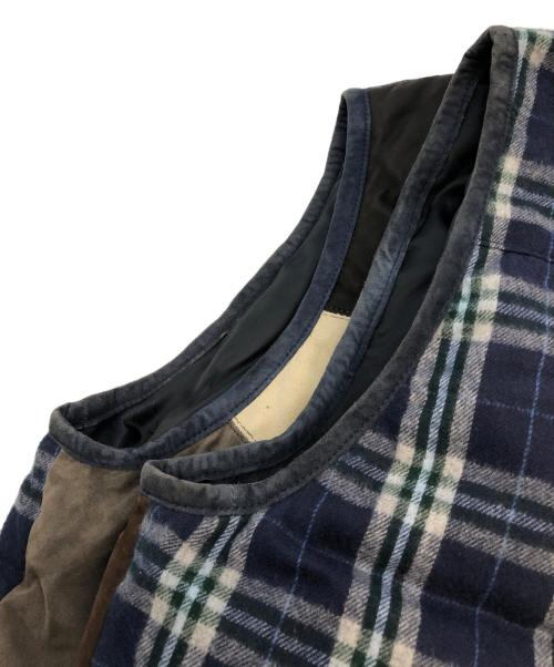 PAPAS（パパス）PAPAS (パパス) ベストダウンジャケット マルチカラー サイズ:SIZE Mの古着・服飾アイテム