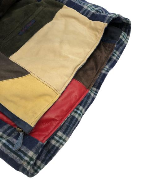 PAPAS（パパス）PAPAS (パパス) ベストダウンジャケット マルチカラー サイズ:SIZE Mの古着・服飾アイテム