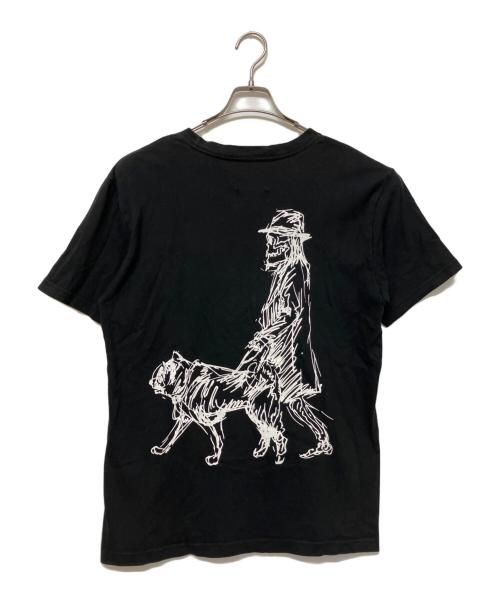 New Era（ニューエラ）New Era (ニューエラ) YOHJI YAMAMOTO (ヨウジヤマモト) 半袖Tシャツ ブラック サイズ:Lの古着・服飾アイテム
